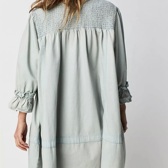 Free People Vanessa Denim Tunic (XS) - Picture 3 of 6